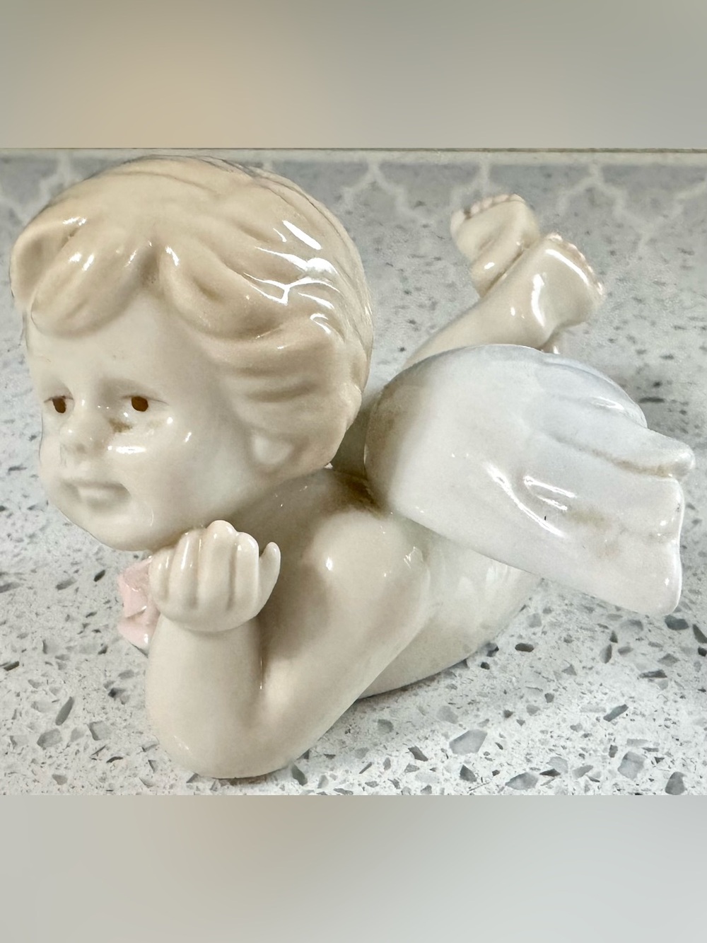 Vintage Russ Berrie Dreamangels Mischief in Heaven Cherub Figurine - Picture 3 of 6